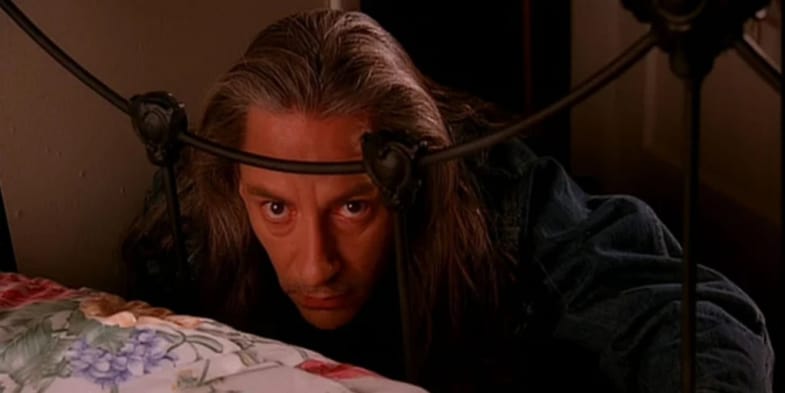 Frank Silva behind Laura Palmer's bedroom