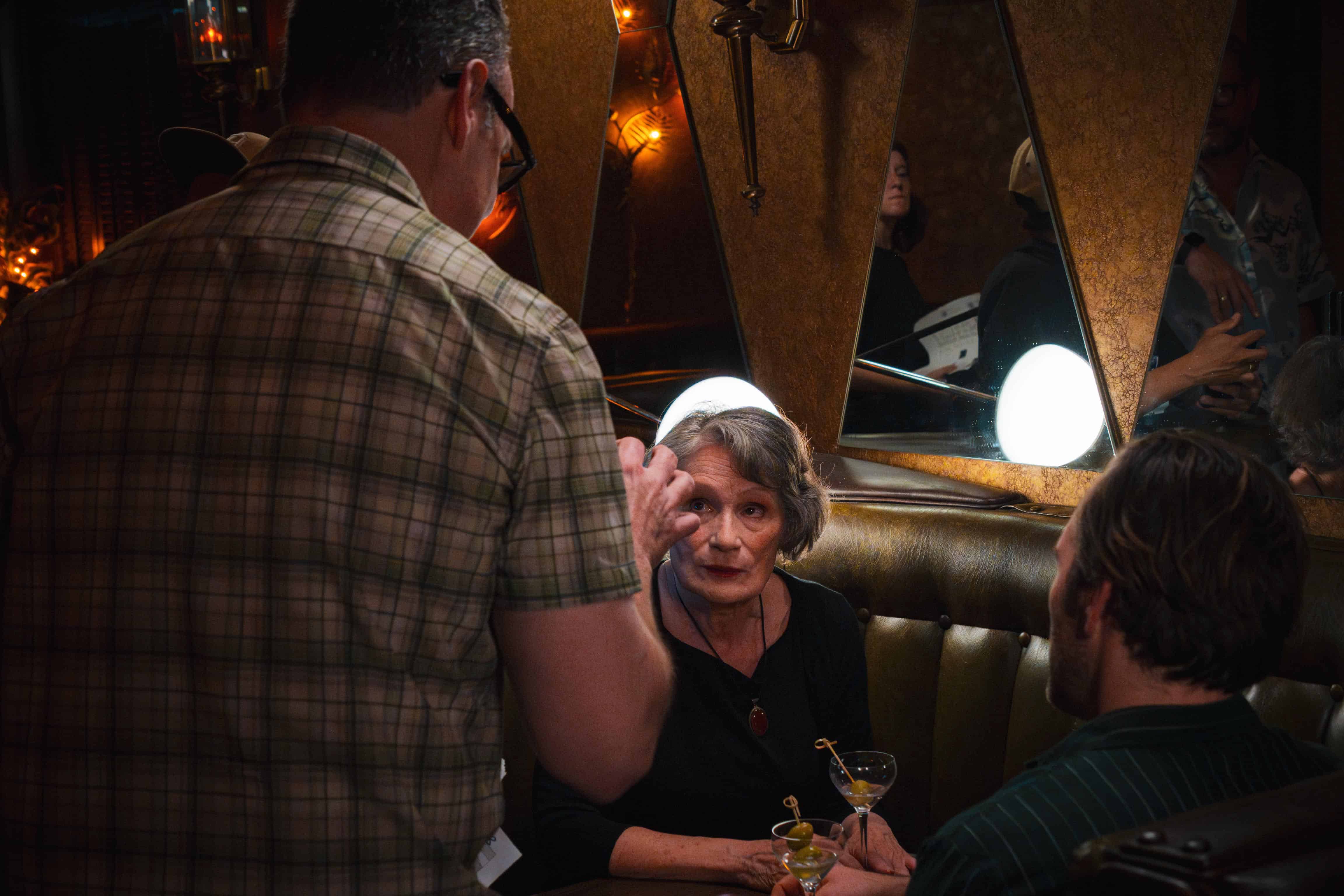 Behind the scenes of My Last Martini written by Barry Gifford starring Wendy Robie