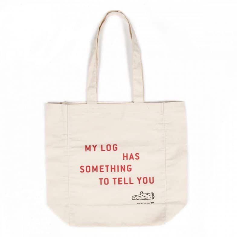 TWIN PEAKS MY LOG HAS SOMETHING TO TELL YOU TOTE