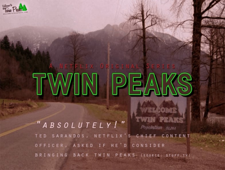 Would You Bring Back Twin Peaks? Netflix: 