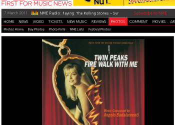 Twin Peaks: Fire Walk With Me best soundtrack ever according to NME