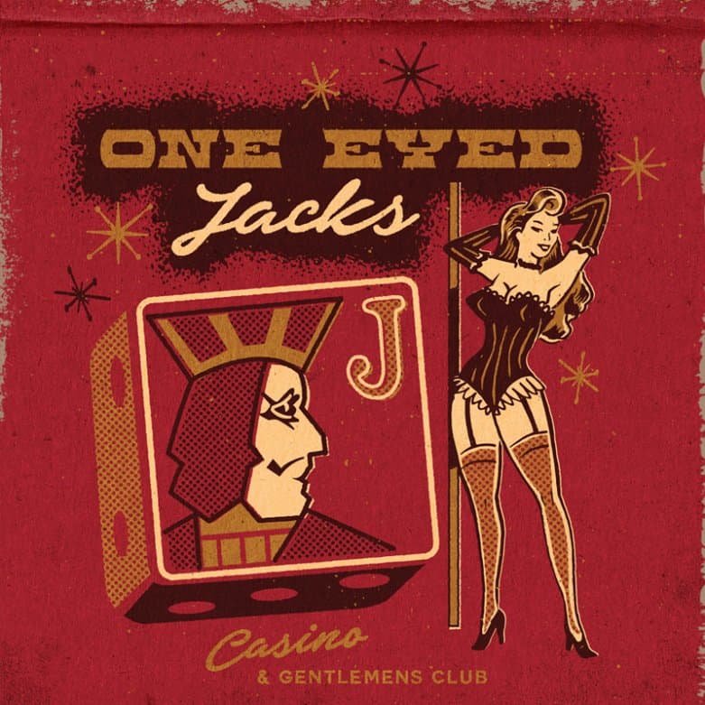 One Eyed Jacks matchbook