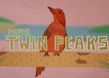Paper Twin Peaks Intro