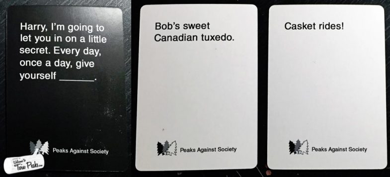 The Twin Peaks Expansion Pack For Cards Against Humanity Is Here