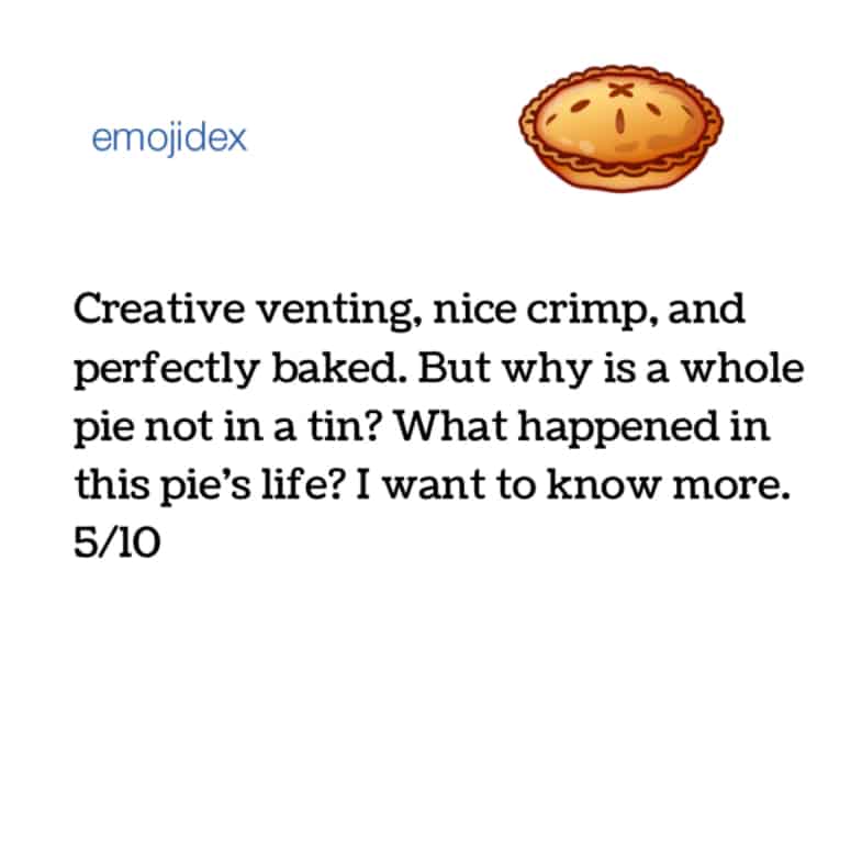 Pie Emoji Review Emojidex