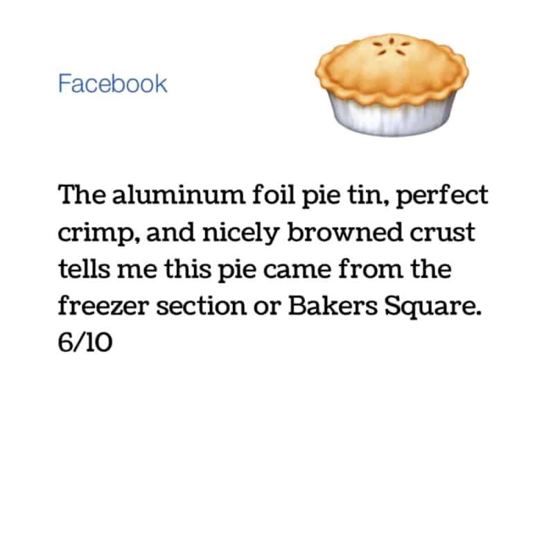 Pie Emoji Review Facebook