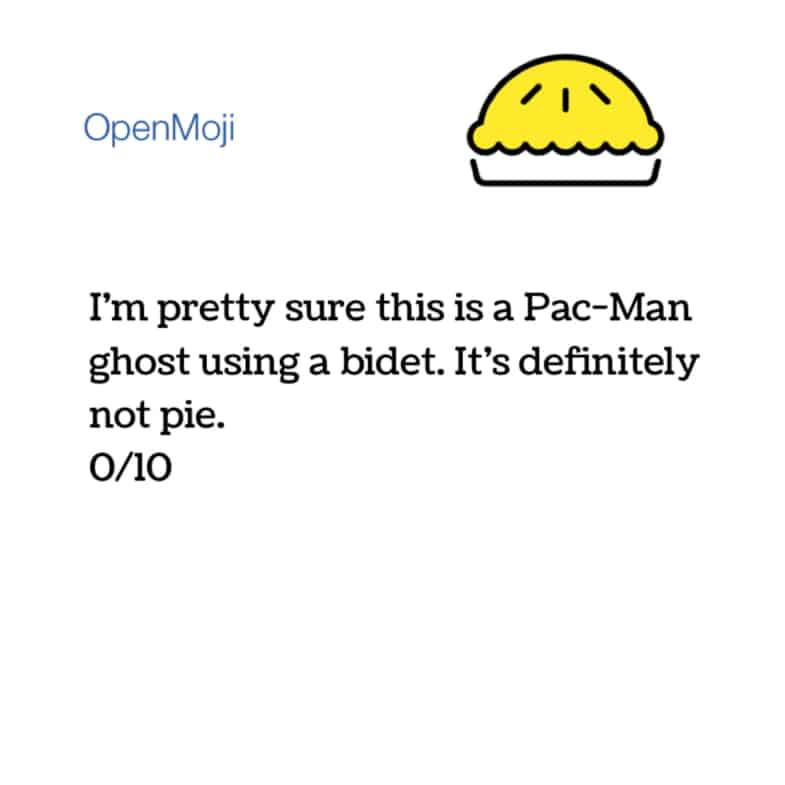 Pie Emoji Review Openmoji