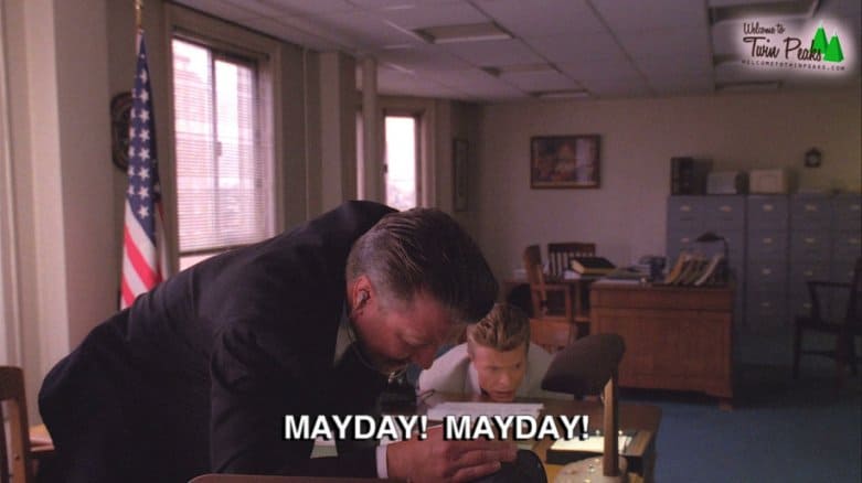 Phillip Jeffries / Gordon Cole: Mayday! Mayday!