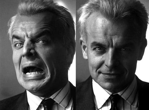 Ray Wise as Leland Palmer, photographed by Richard Beymer