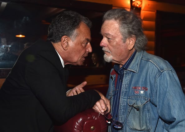 Ray Wise and Russ Tamblyn at The Missing Pieces premiere in July 2014.