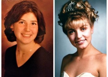 Real Laura Palmer (left) and Sheryl Lee as Laura Palmer