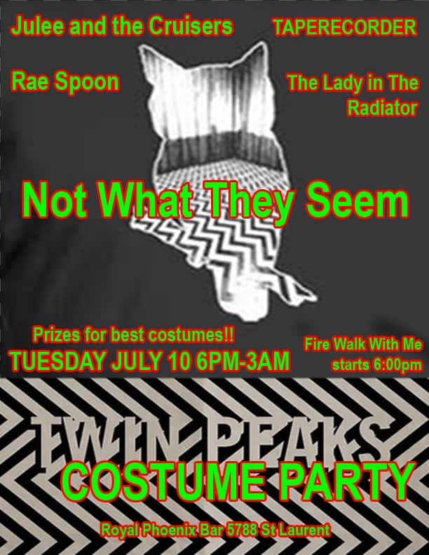 Royal Phoenix Bar Twin Peaks Costume Party