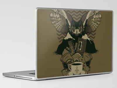 Secrets Are Dangerous laptop skin