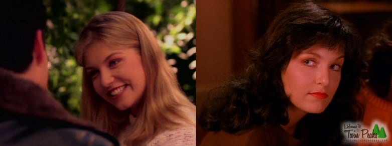 Sheryl Lee as Laura Palmer and Maddy Ferguson