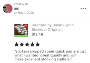Stickers review