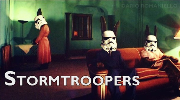 Rabbits vs Stormtroopers