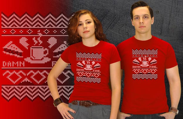 TeeVillain: Damn Fine Twin Peaks t-shirt