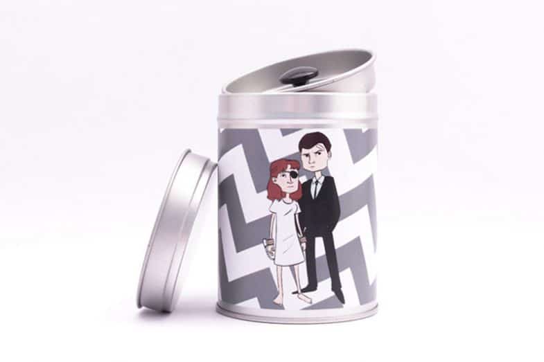 Twin Peaks Gift Box/Tin by Boxartig: Ed and Nadine Hurley