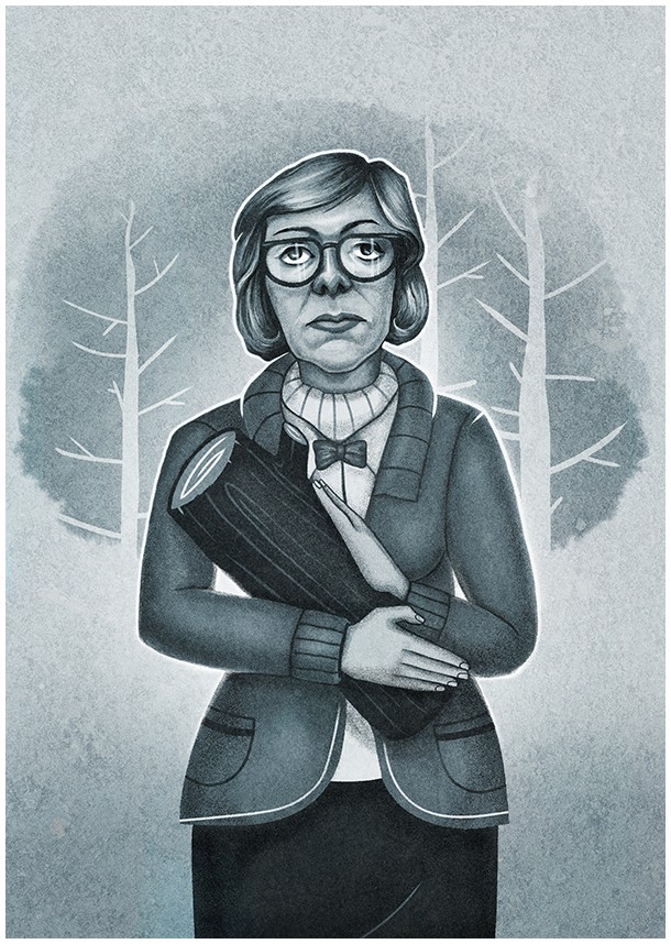 Twin Peaks Tribute by Muti: The Log Lady