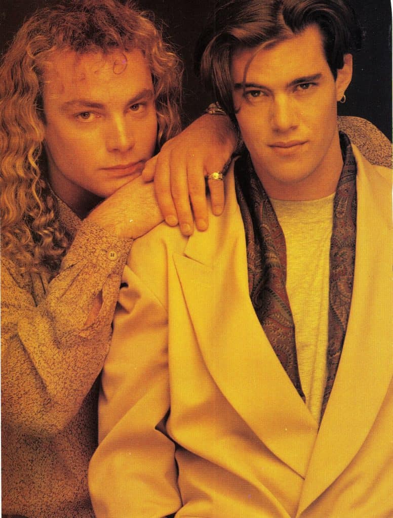 Eric Da Re and Dana Ashbrook