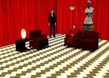 Twin Peaks Meets The Sims In The Red Room Machinima