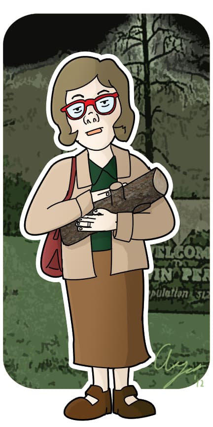 The Log Lady by neoalxtopi