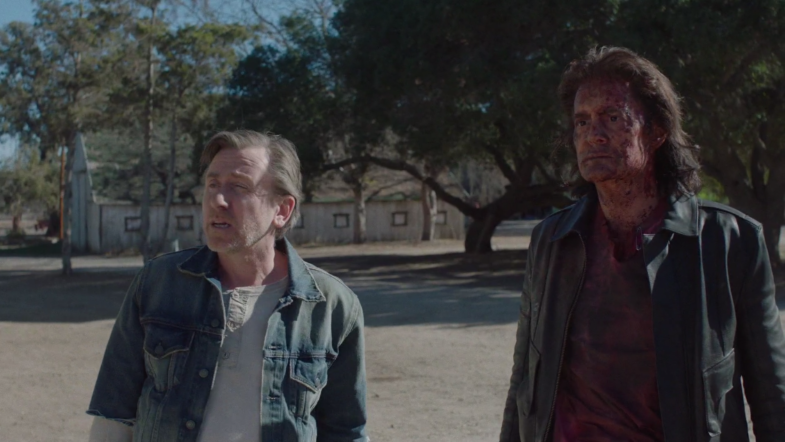 Tim Roth & Kyle Maclachlan in Twin Peaks: The Return