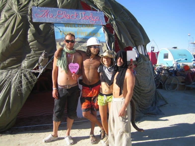 Twin Freaks Burning Man