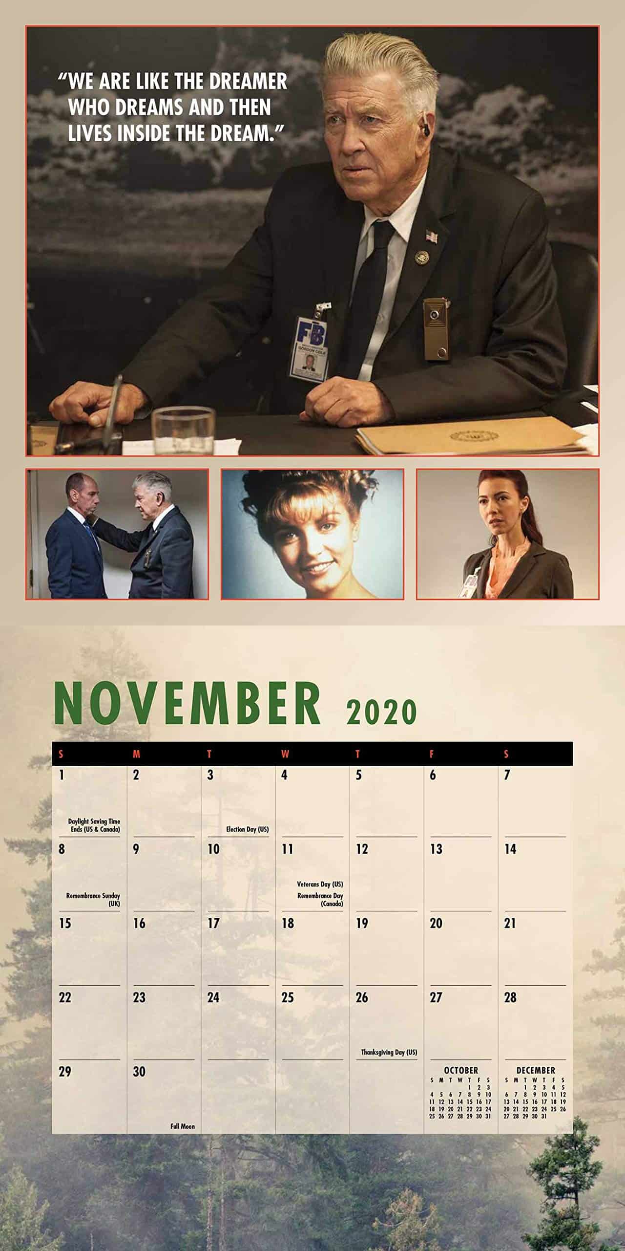 Twin Peaks 2020 Wall Calendar