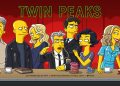 Twin Peaks Entertainment Weekly cover Simpsonized by ADN