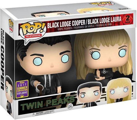 Twin Peaks Black Lodge Laura & Cooper Funko Pop!
