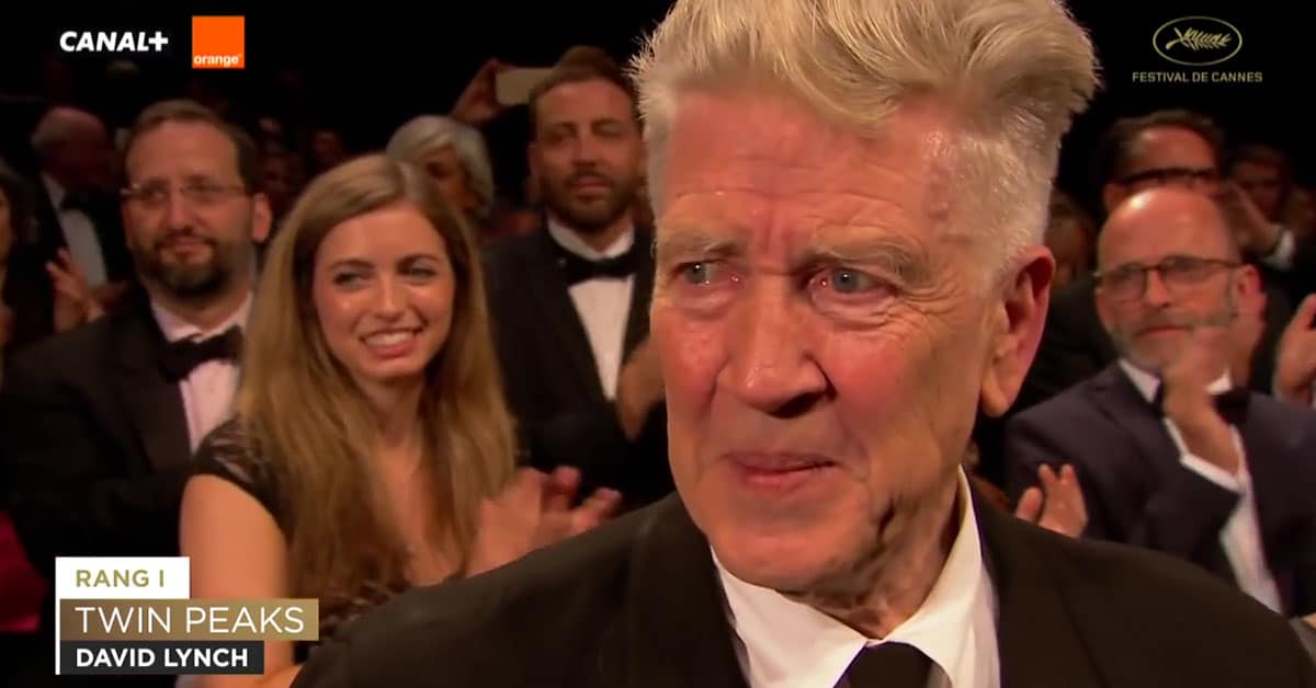 Standing ovation for David Lynch at the Twin Peaks premiere in Cannes