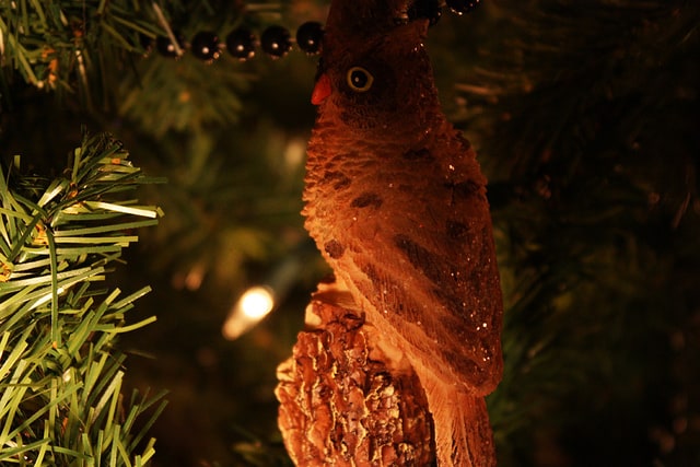 Twin Peaks Christmas: Owl ornament