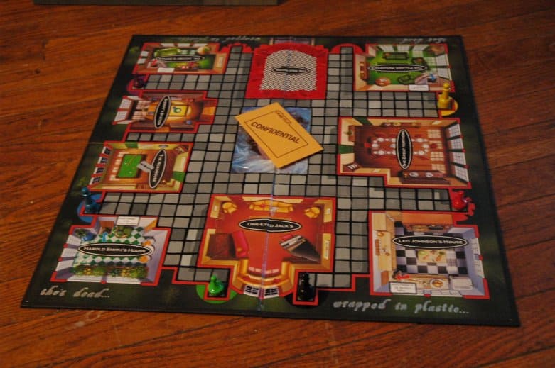 Twin Peaks X Clue: Game Board