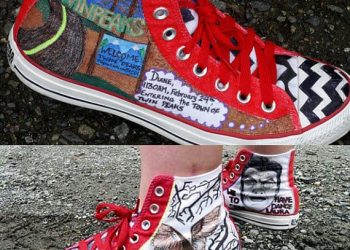 Twin Peaks Custom Converse All Stars shoes