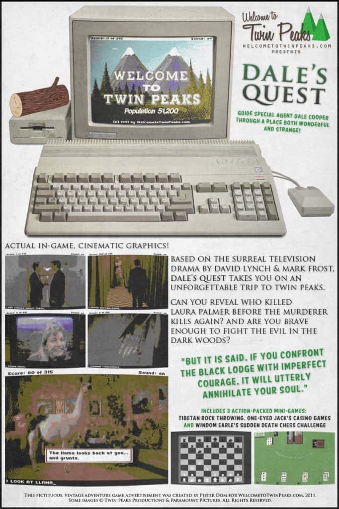Dale's Quest, a Twin Peaks adventure game