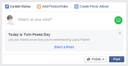 Twin Peaks Day on Facebook