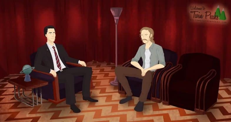 Twin Peaks Detectives: Dale Cooper and Rust Cohle in the Red Room