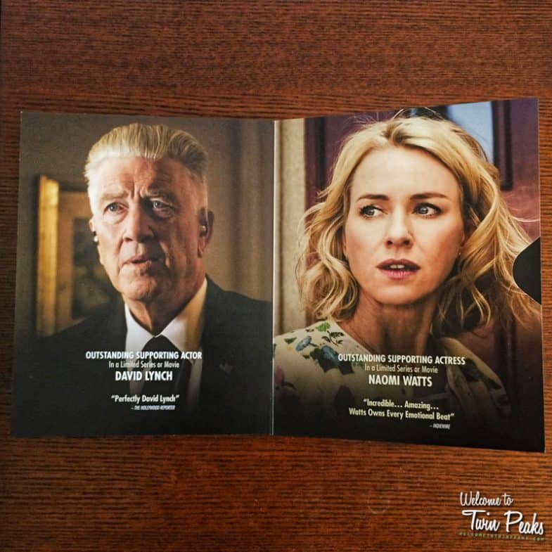 Twin Peaks Emmy 2018 Showtime screener