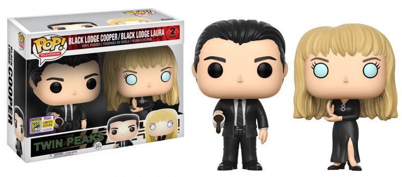 New Twin Peaks Funko POP! 2-Pack With Black Lodge Cooper ...