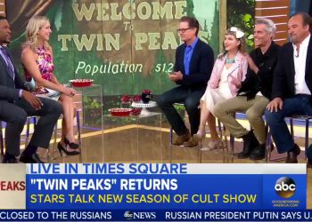 Twin Peaks on Good Morning America (5/17/2017)