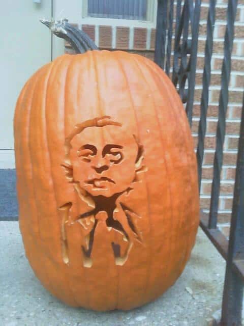 Little Man From Another Place Twin Peaks Pumpkin