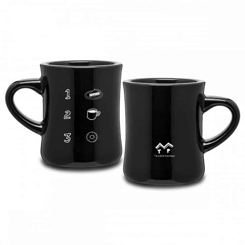 Twin Peaks icons mugs