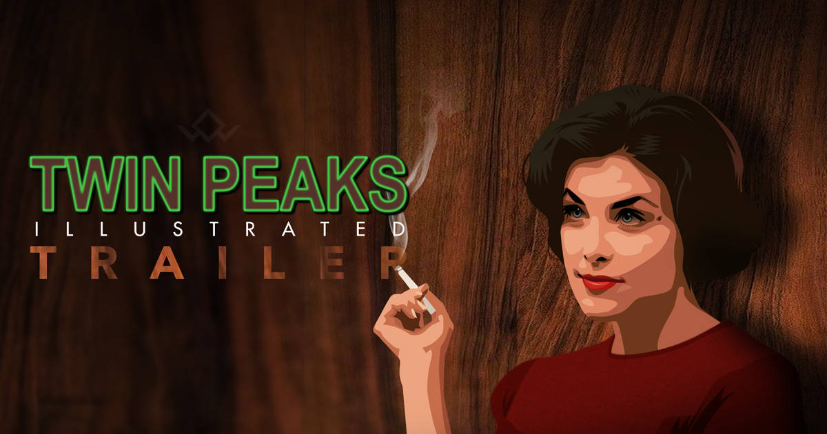 Coming soon: Twin Peaks Illustrated by Martin Woutisseth