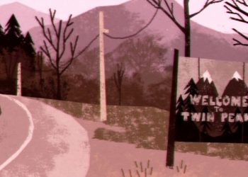 Cute animated Twin Peaks intro remake by Pakoto