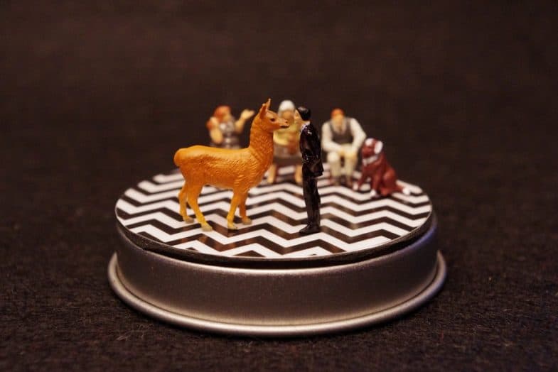 Twin Peaks miniature/diorama by Boxartig: Lydecker's vet office