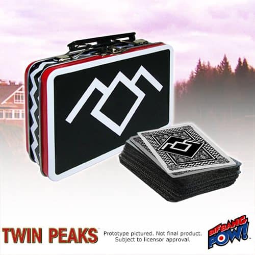 Twin Peaks Owl Cave Symbol Mini Tote + Playing Cards