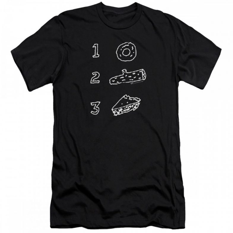 Twin Peaks Pie Log Donut t-shirt