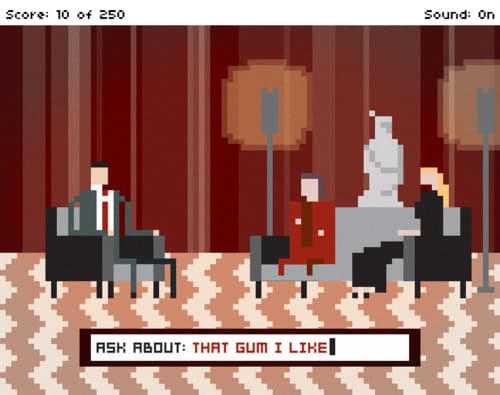 Twin Peaks Pixel Art: Gum