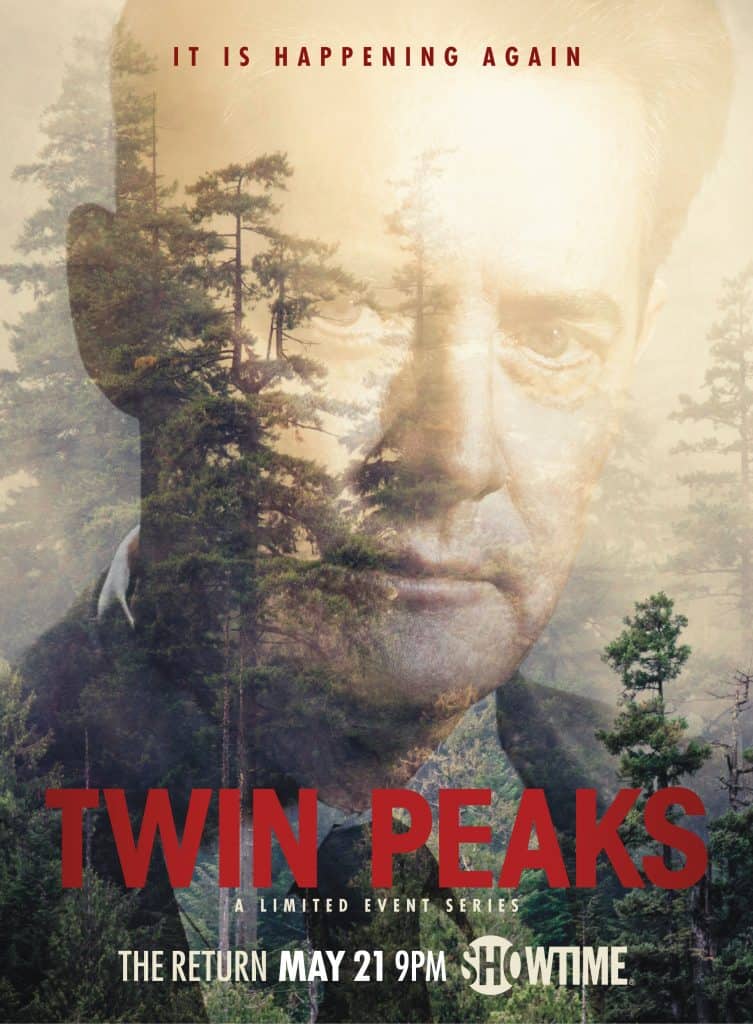 Official Twin Peaks - The Return poster: Dale Cooper